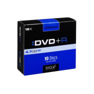 INTENSO DVD+R 4,7GB 16x Slim Case x10 (05222)