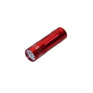 Φακός Αλουμινίου με 3 LED HQ TORCH-L-BOX04 RED