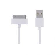 GOLF Καλώδιο USB σε iPhone 4/4s 30-pin, 0.9m, White, Blister