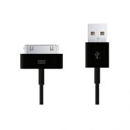 GOLF Καλώδιο USB σε iPhone 4/4s 30-pin, 0.9m, Black, Blister