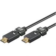 Καλώδιο HDMI αρσενικό σε HDMI αρσενικό με 180° ελεύθερη περιστροφή, 3m