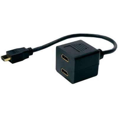 HDMI Splitter POWERTECH, 1 x Male / 2 x Female